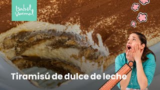 Tiramisú de dulce de leche [upl. by Jarl]