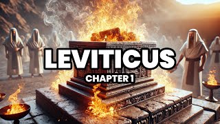 SPOKEN BIBLE LEVITICUS  CHAPTER 1  The Holocausts Reina Valera 1960 [upl. by Novaat]