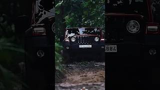 Mahindra thar new attitude video thar stunt video short viralvideo trending [upl. by Oinotnaesoj92]