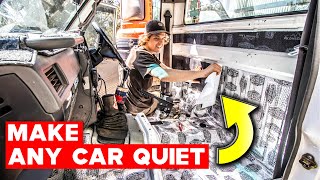 Fixing a LOUD 4X4  Car Builders Sound Deadening [upl. by Llerat70]