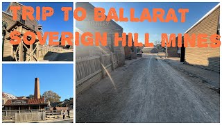 TRIP TO BALLARAT SOVERIGN HILL MINES VICTORIA MELBOURNE [upl. by Gilbye677]