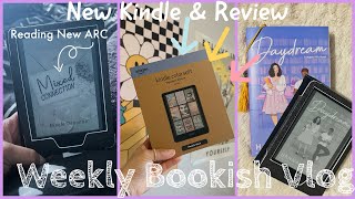 Weekly Bookish Vlog Unboxing my Kindle Colorsoft  Review Fall Reading PR Mail  more 📚🍂🍁💫 [upl. by Natsirhc]