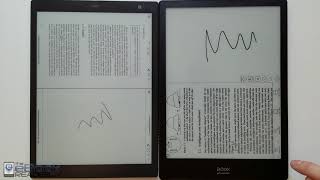 Sony DPTCP1 vs Onyx Boox Note Comparison Review [upl. by Dyob]