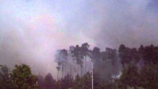 Forest fire at The Lookout Bracknell Forest [upl. by Omrellig]