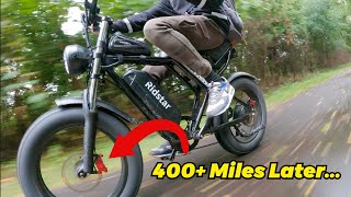 Affordable 30mph Amazon eBike 400 Mile Update  Ridstar Q20 Long Term Review [upl. by Euqinahc]