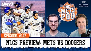 NLCS Preview Mets vs Dodgers  The Mets Pod  SNY [upl. by Orfinger]