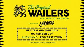 The Original Wailers  New Zealand Tour November 2024 [upl. by Isman]