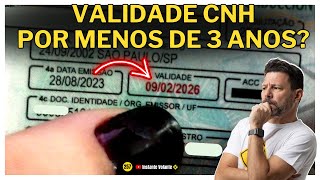 MUDOU DE NOVO o prazo de validade da CNH O que está acontecendo  Instante Volante 📺258 [upl. by Oeniri21]