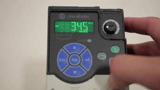 AllenBradley PowerFlex 525 VFD Motor Parameter Setup [upl. by Fachan]