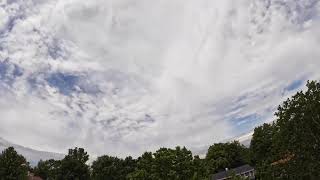 Full Day Sunrise thru Sunset Timelapse with Beautiful Cloud Layers opening up to moonset at the end [upl. by Agle]