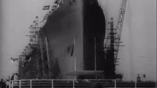 Worlds largest Tanker launched  1942 [upl. by Kauslick706]