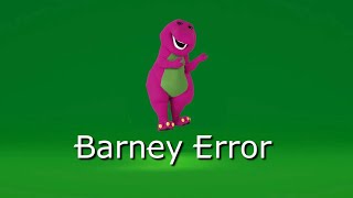 Barney Error Xbox One X Edition 16 ONLY [upl. by Lotus922]