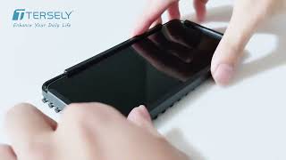 Installation Guide for T Tersely Tempered Glass for Samsung Galaxy S24S24 [upl. by Arannahs]