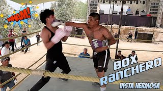 Box Ranchero en Vista Hermosa Tepantlali Mixe Oaxaca El Cholo VS El Will agarrón de titanes🥊🥋 [upl. by Annerol]