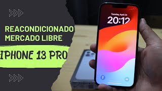 UNBOXING IPHONE 13 PRO REFUBISHED 2024 iphone reacondicionado mercadolibre iphone13 unboxing [upl. by Dnomyad]