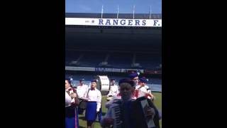 Rangers band at ibrox [upl. by Eimmaj]