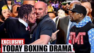 JUST NOWGervonta Davis Loses Cool on Floyd Mayweather in Shocking Argument [upl. by Shererd]