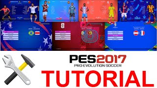 PES 2017  SIDER TUTORIAL 2024 [upl. by Aihsirt]