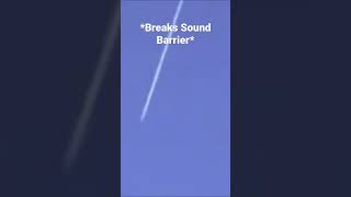 Concord Sonic Boom Breaking The Sound Barrier [upl. by Kcirddahc]