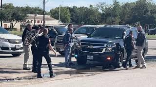 Rosenberg Police Arrest Alleged Bank Robber Live Replay [upl. by Gerc]