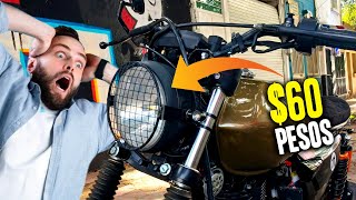 Modificaciones para MOTOS BARATAS y Fáciles de instalar [upl. by Wolsniw]