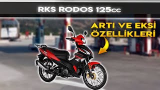 RKS Rodos 50 125cc Cup motor İnceleme Yorumlar [upl. by Eetnom]