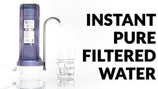 iFilters  Countertop Drinking Water Filtration System [upl. by Netram]