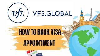 Vfs global Visa appointment booking 2024  vfs appointment [upl. by Eittah]