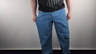 Wide Leg or Straight Decoding Mens Relax Fit Jeans Y2K Vibes Jeans Review [upl. by Adlar]