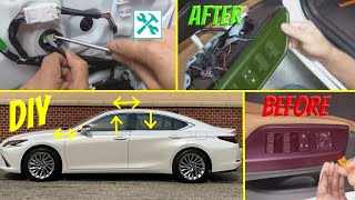 Lexus  How To install WINDOW mirror MODULE 🛠 🚗 [upl. by Ysdnil550]