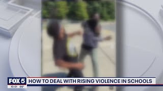 Videos of Maryland schools fights concern from parents  FOX 5 DC [upl. by Aylad]