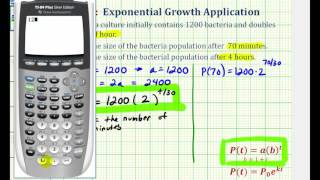 Exponential Growth App yabt  Given Doubling Time [upl. by Gaelan]