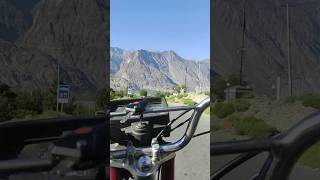 Bike race on world second highest mountain K2 2024 bikeridingracer round2hell atlas racelover [upl. by Allenotna]