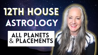 12th House Astrology  All Planets in the Twelfth House  Natal Horoscope [upl. by Agni570]