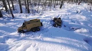 wpl b363 und b36 in snow [upl. by Anirtal]