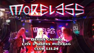 Devils Casino  Moreless Live at Marks Joensuu 11124 morebilly [upl. by Malvin]