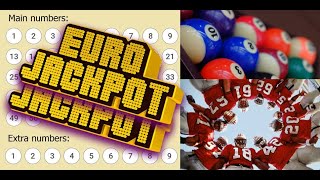 Eurojackpot 12042024 Get more winning draws by excluding low chance balls [upl. by Lester]