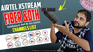 Airtel Xstream Fiber and dth plans  Best DTH and Internet Plans  In telugu by Mouli [upl. by Averyl]