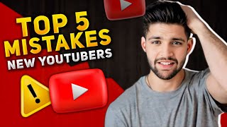 5 Top Mistakes New YouTubers Make Avoid These  Nouman Mentor [upl. by Pavyer]