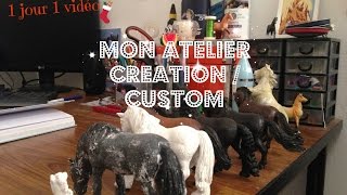 ❆6 MON ATELIER ft la fatigue du soir  1 jour 1 vidéo [upl. by Culosio]