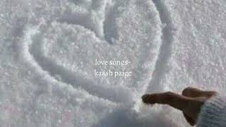 love songs  kaash paige sped up  i miss my cocoa butter kisses [upl. by Tnirb]