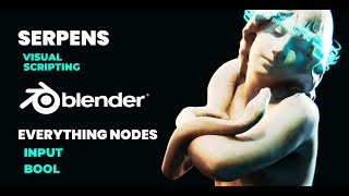 Blender Serpens  BOOL Node [upl. by Katushka]