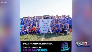 SugarSalem wins two 3A soccer state championships [upl. by Nwahc]