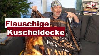 Papas Wohlfühloase Die flauschigste Kuscheldecke für gemütliche Augenblicke Flauschige Papa Decke [upl. by Nede672]