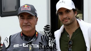 Sainz über Rallye Dakar Etappen quotsehr lang und forderndquot  SID [upl. by Aneeled]