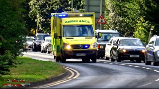 4x Ambulances Responding 1080p 60fps [upl. by Ruthanne670]