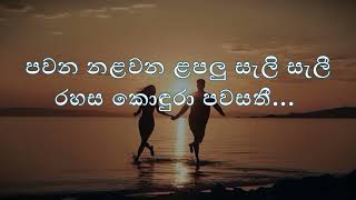 Sithaka Pembara සිතක පෙම්බර සිතුවිලි Male Version  Karaoke [upl. by Poland]