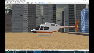 SketchUp MSPhysics Helicopter with Smoke [upl. by Ethelyn532]