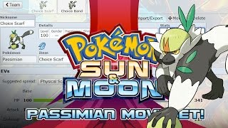 Passimian Moveset Guide How to use Passimian Pokemon Sun and Moon w PokeaimMD [upl. by Ahidam]