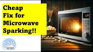 TIP Microwave Sparking Easy Fix  Waveguide problem diagnosis and replacement [upl. by Bertero150]